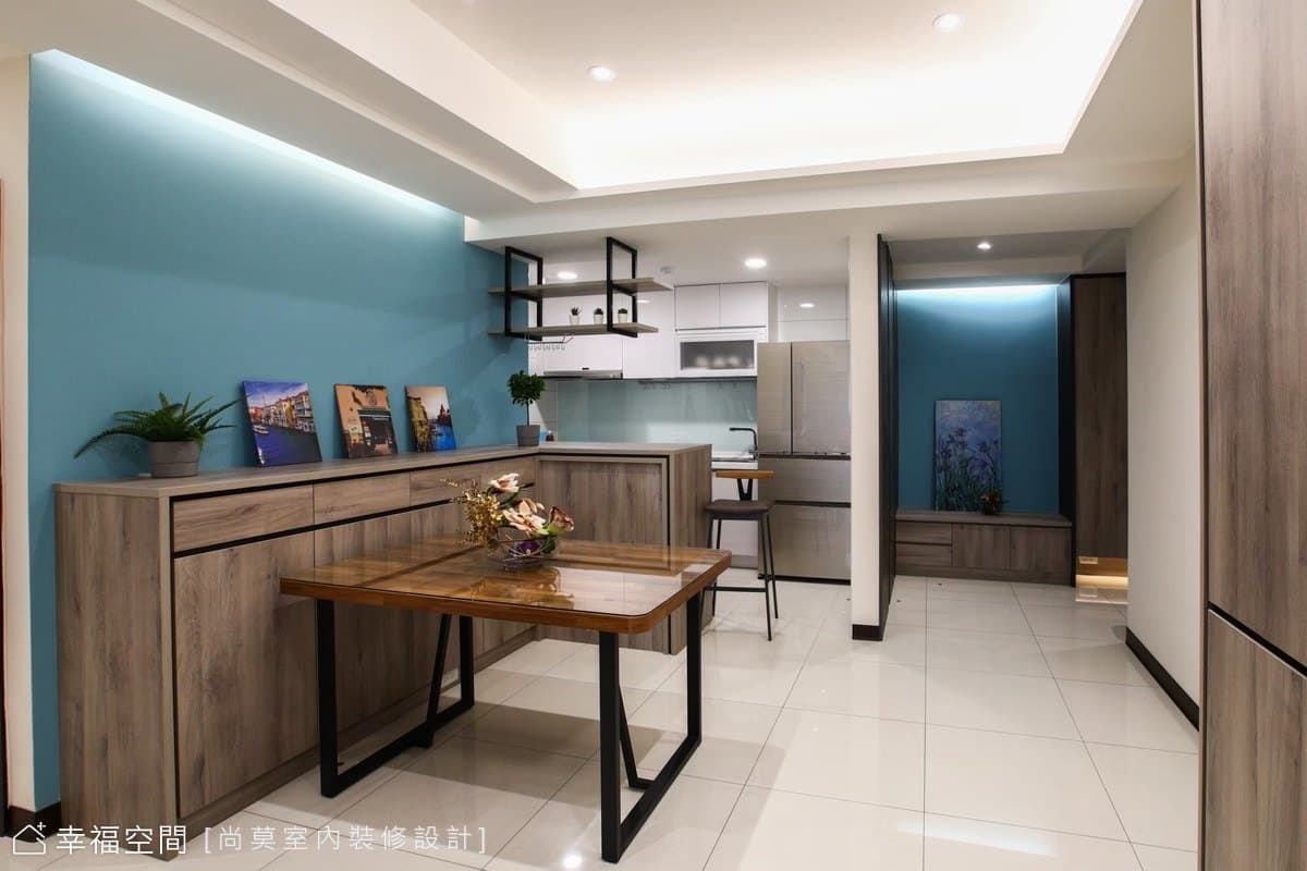 藍色戀歌|輕工業|32坪