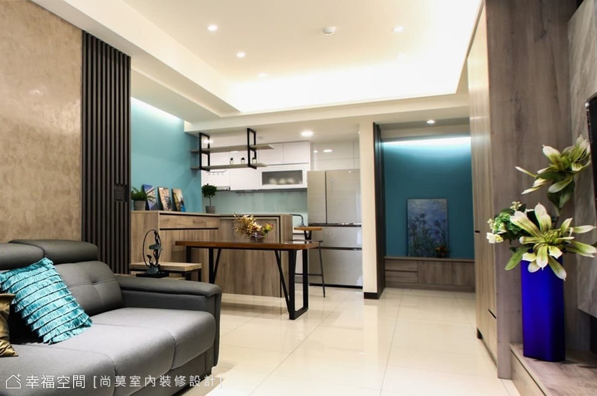 藍色戀歌|輕工業|32坪