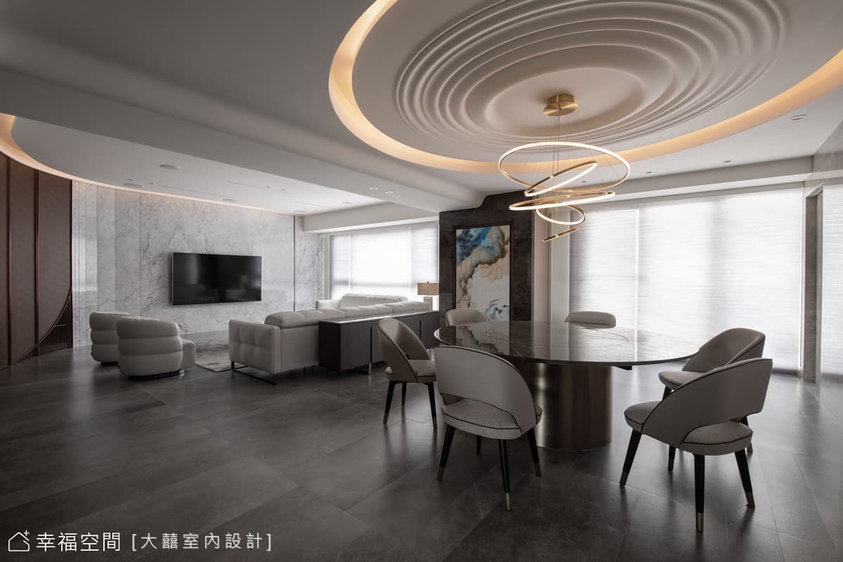 中悅上林苑李宅|現代風|80坪