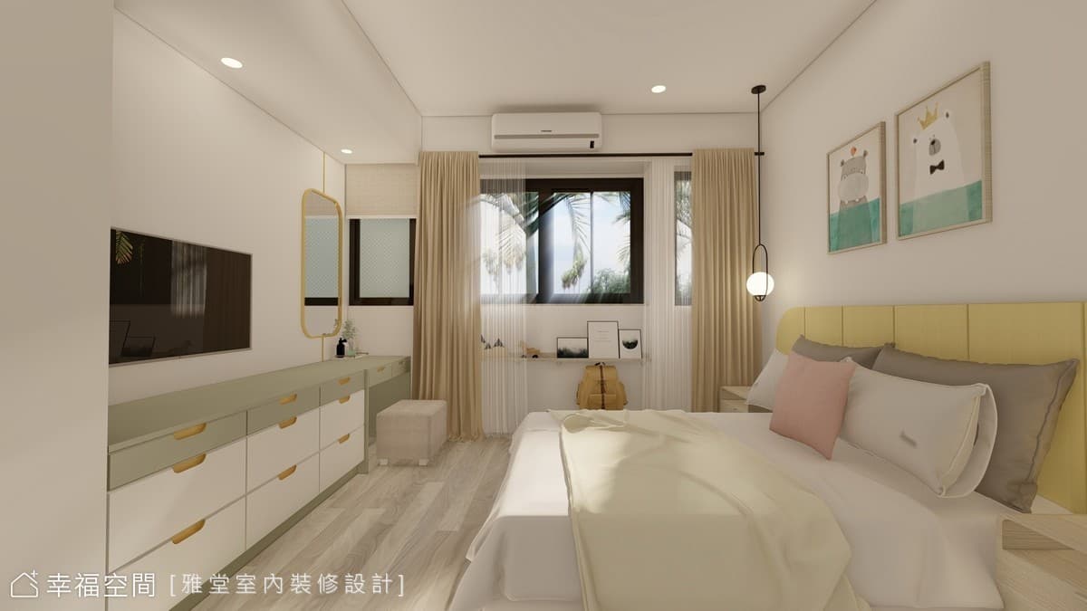 釋放空間框架 黑白輕奢構築現代混搭質感居所│71坪