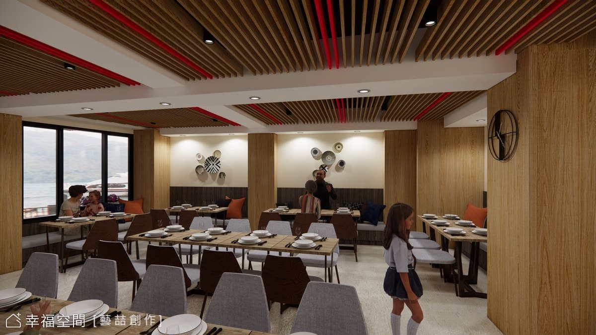 日月潭鴻賓大飯店B2餐廳│日式風│38坪