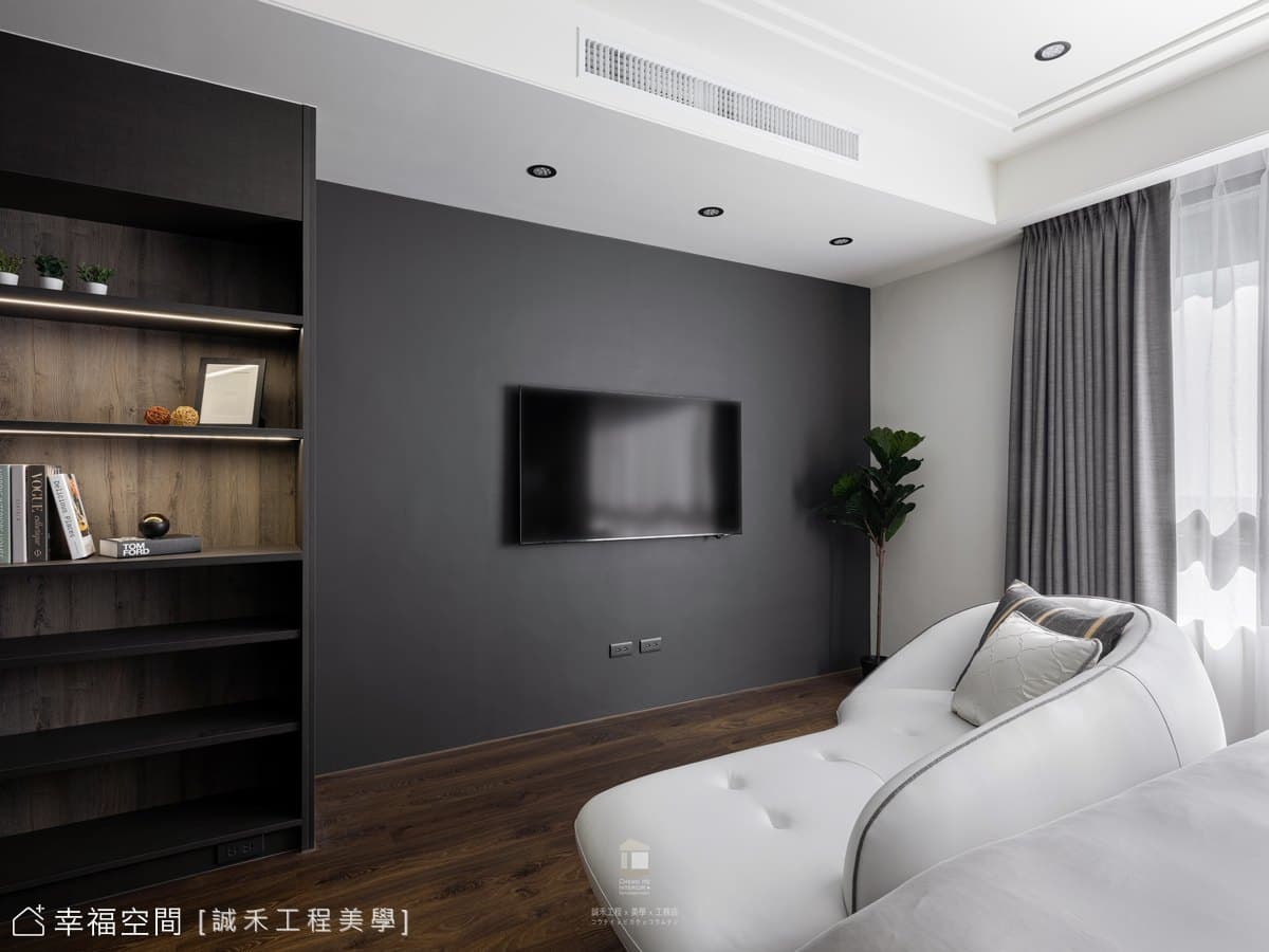 舊透天驚艷翻新 打造輕奢藏品大空間│現代混搭風│66坪