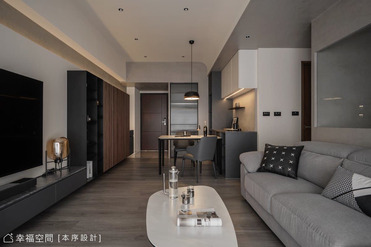 炭灰Charcoal|現代風|20坪
