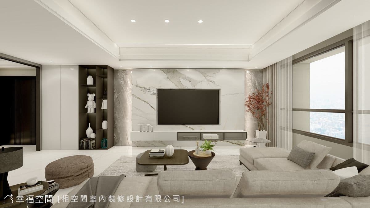 明淨無暇 輕奢恬適|現代風|48坪