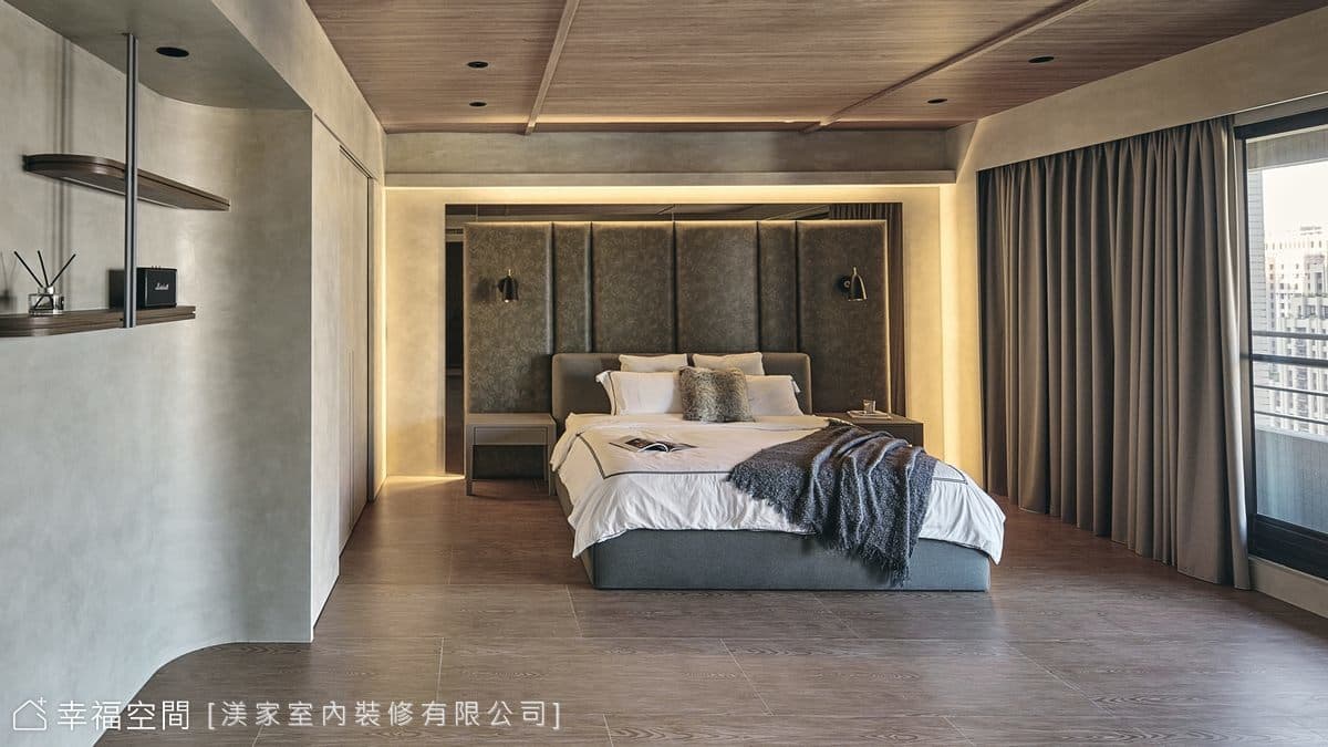 老屋變身極簡現代謐境 盛裝純粹無憂韶光│現代風│54坪