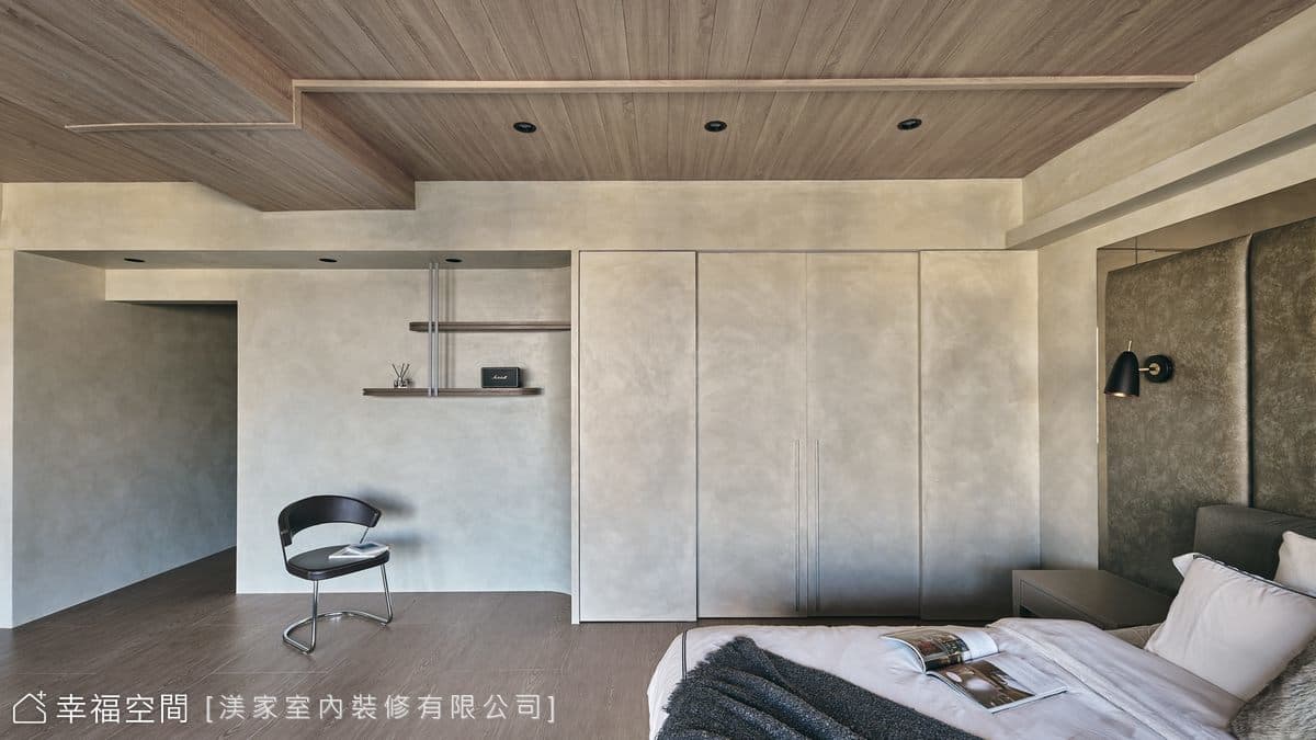 老屋變身極簡現代謐境 盛裝純粹無憂韶光│現代風│54坪