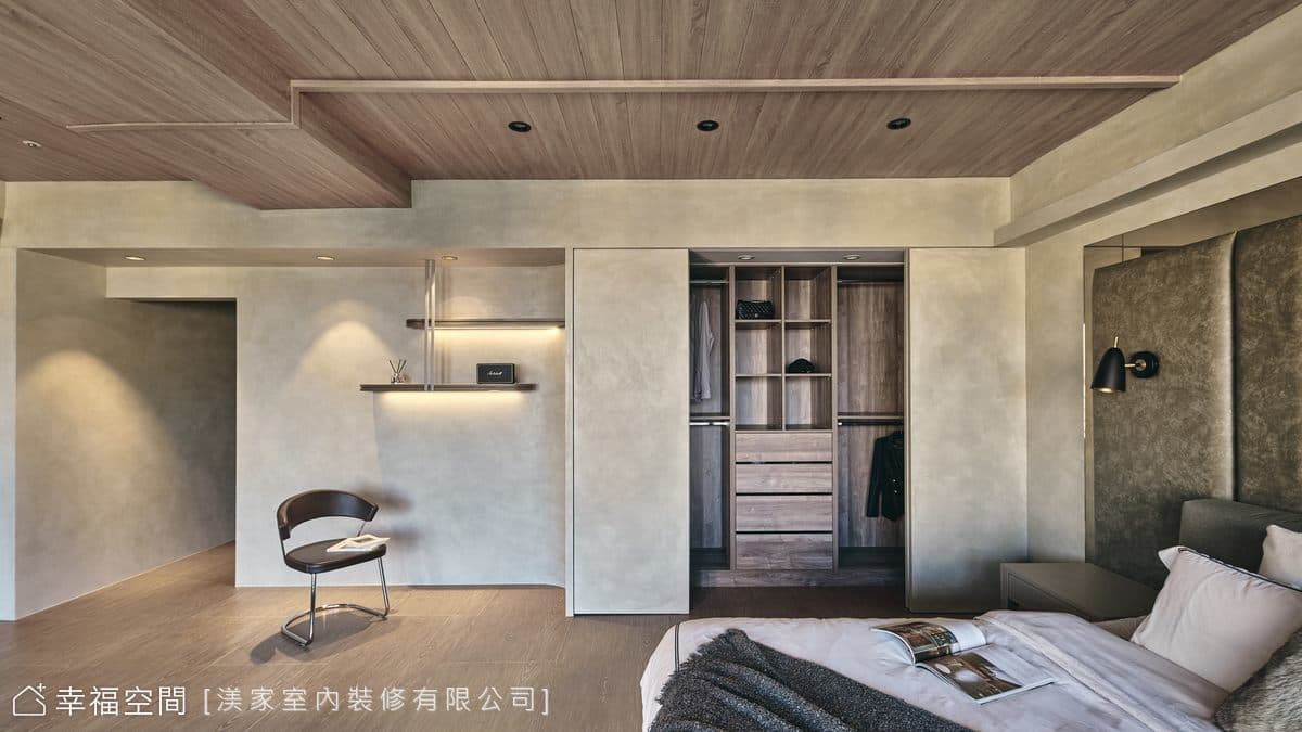 老屋變身極簡現代謐境 盛裝純粹無憂韶光│現代風│54坪