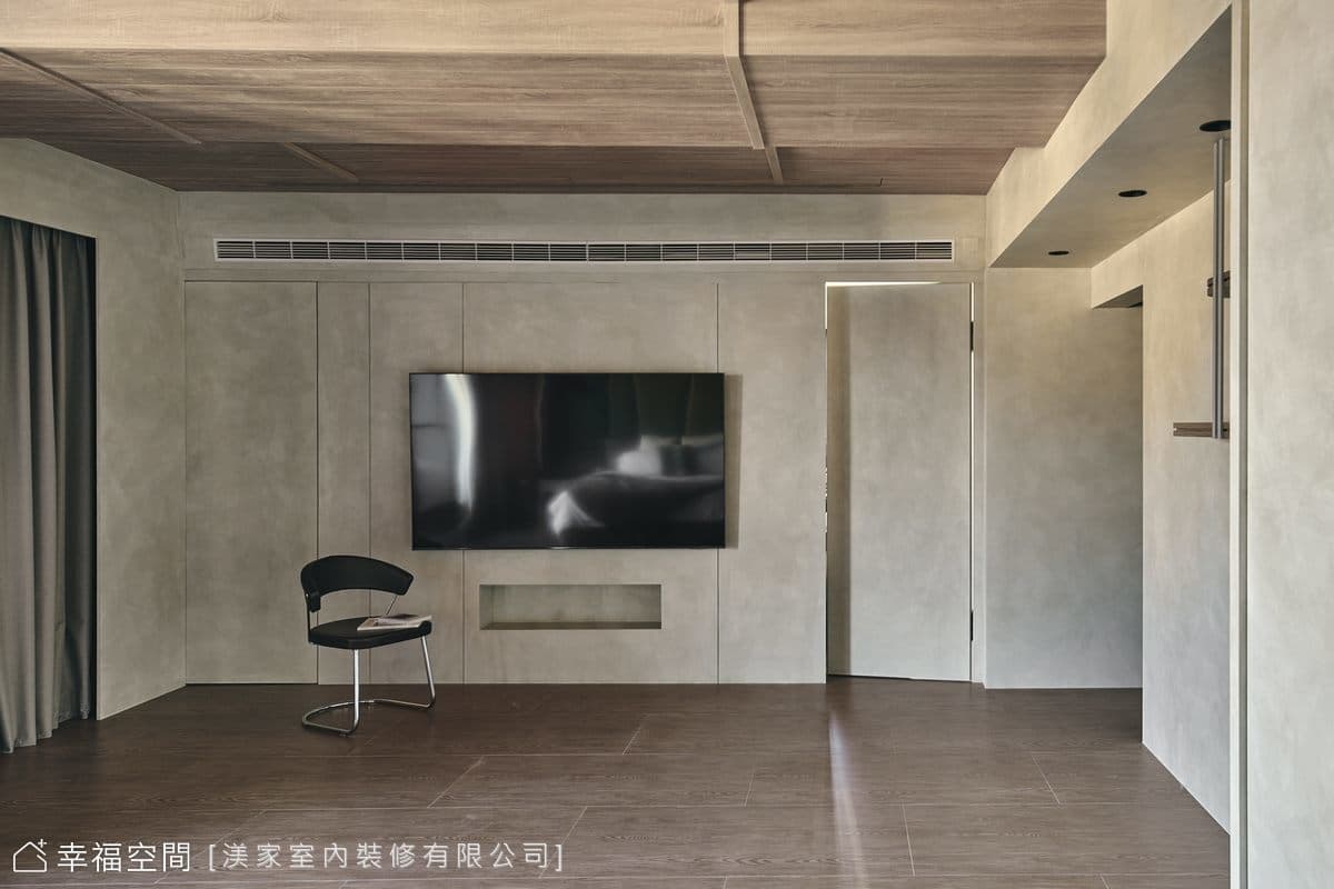 老屋變身極簡現代謐境 盛裝純粹無憂韶光│現代風│54坪