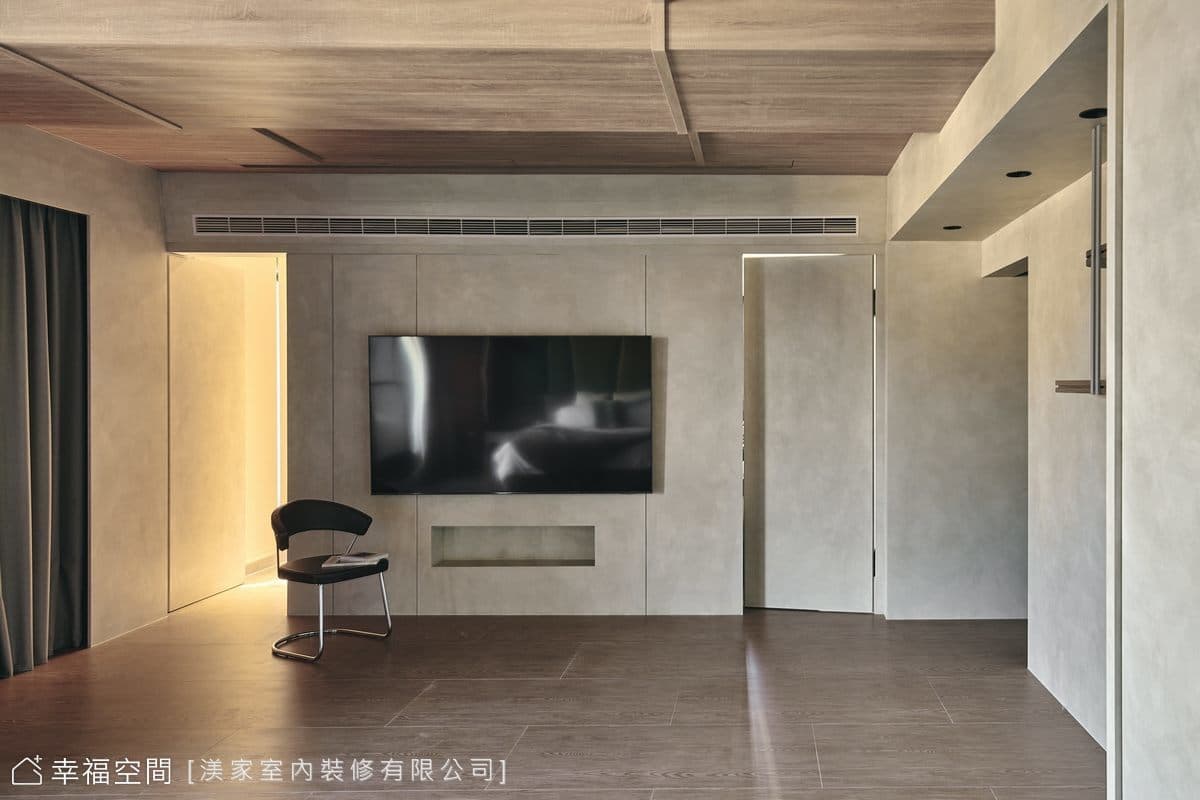 老屋變身極簡現代謐境 盛裝純粹無憂韶光│現代風│54坪