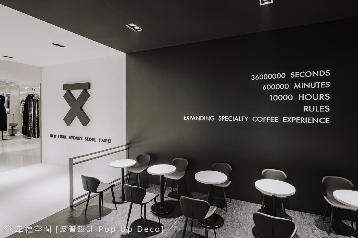 Ten Thousand Coffee|黑白|27坪