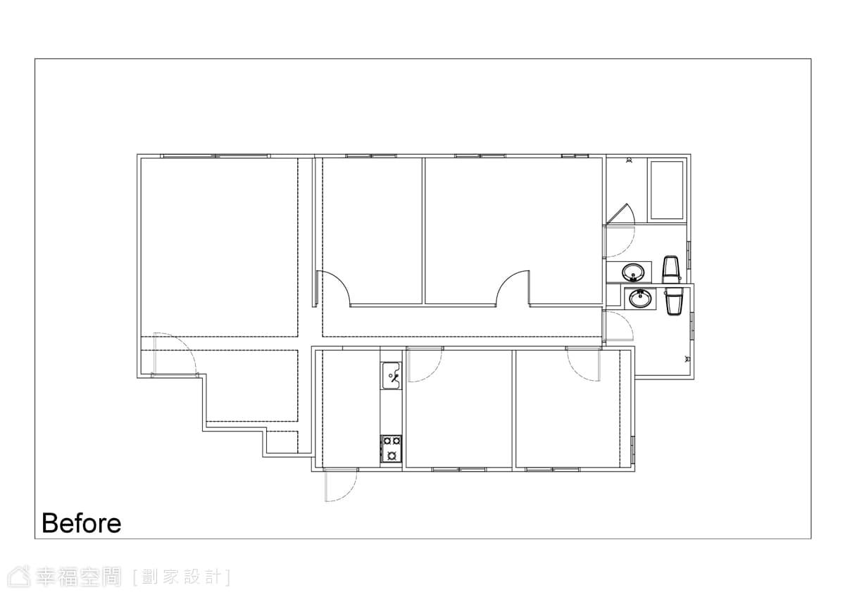 整併空間與色彩 打造經典純白系個性宅|現代古典|30坪
