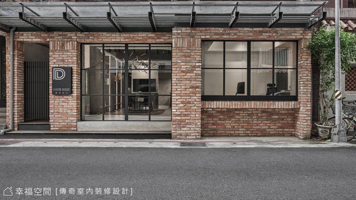 紳灰漫漫 暉光悅色|工業風|20坪
