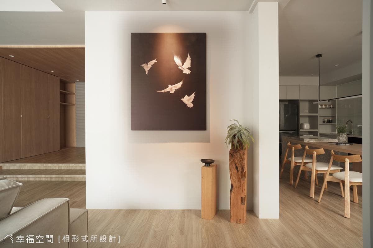 老屋化繁為簡 蛻變溫煦迎光寓所|現代風|23坪
