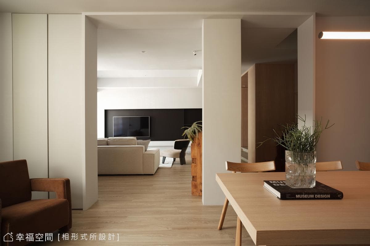 老屋化繁為簡 蛻變溫煦迎光寓所|現代風|23坪