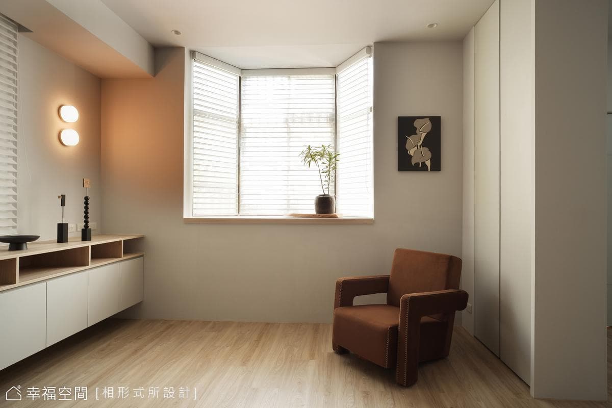 老屋化繁為簡 蛻變溫煦迎光寓所|現代風|23坪