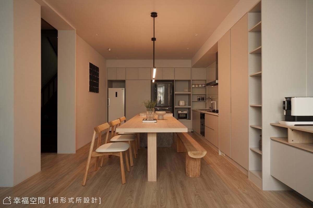 老屋化繁為簡 蛻變溫煦迎光寓所|現代風|23坪