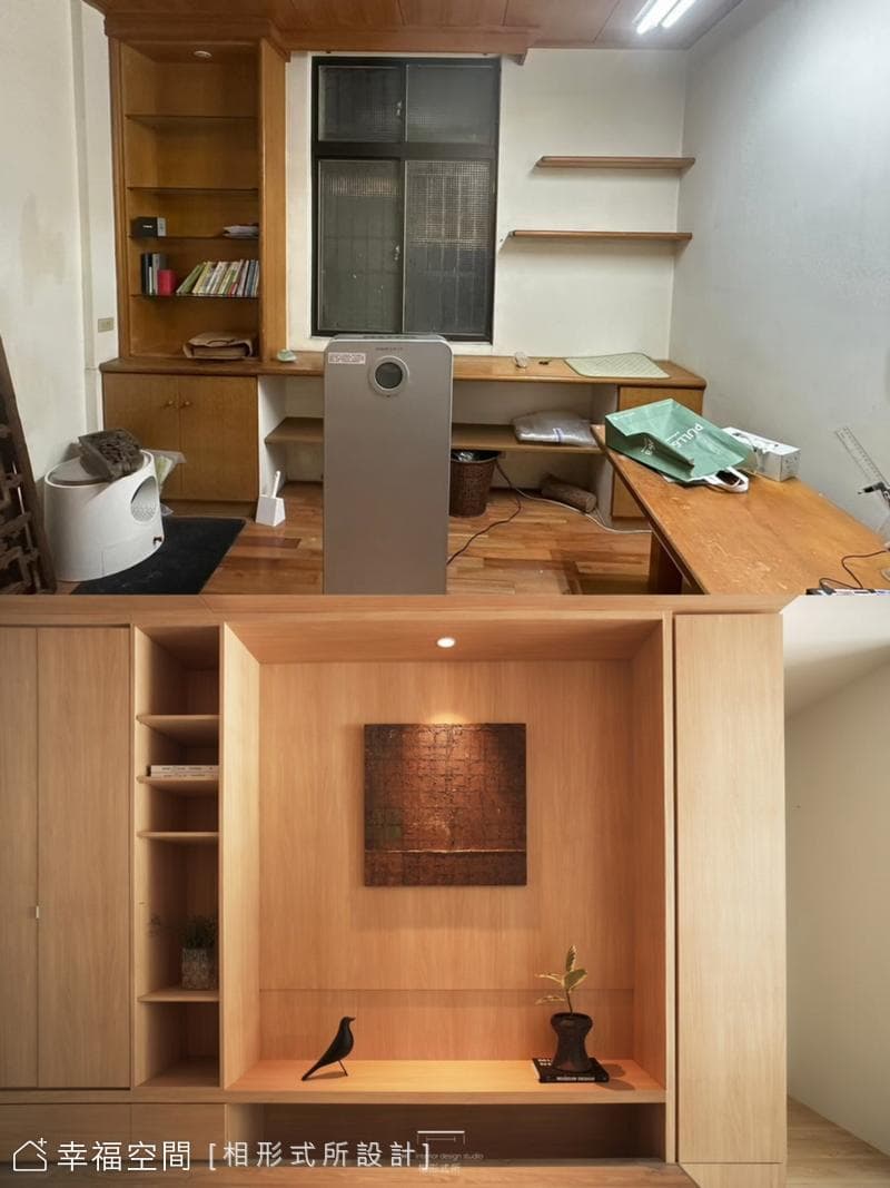 老屋化繁為簡 蛻變溫煦迎光寓所|現代風|23坪