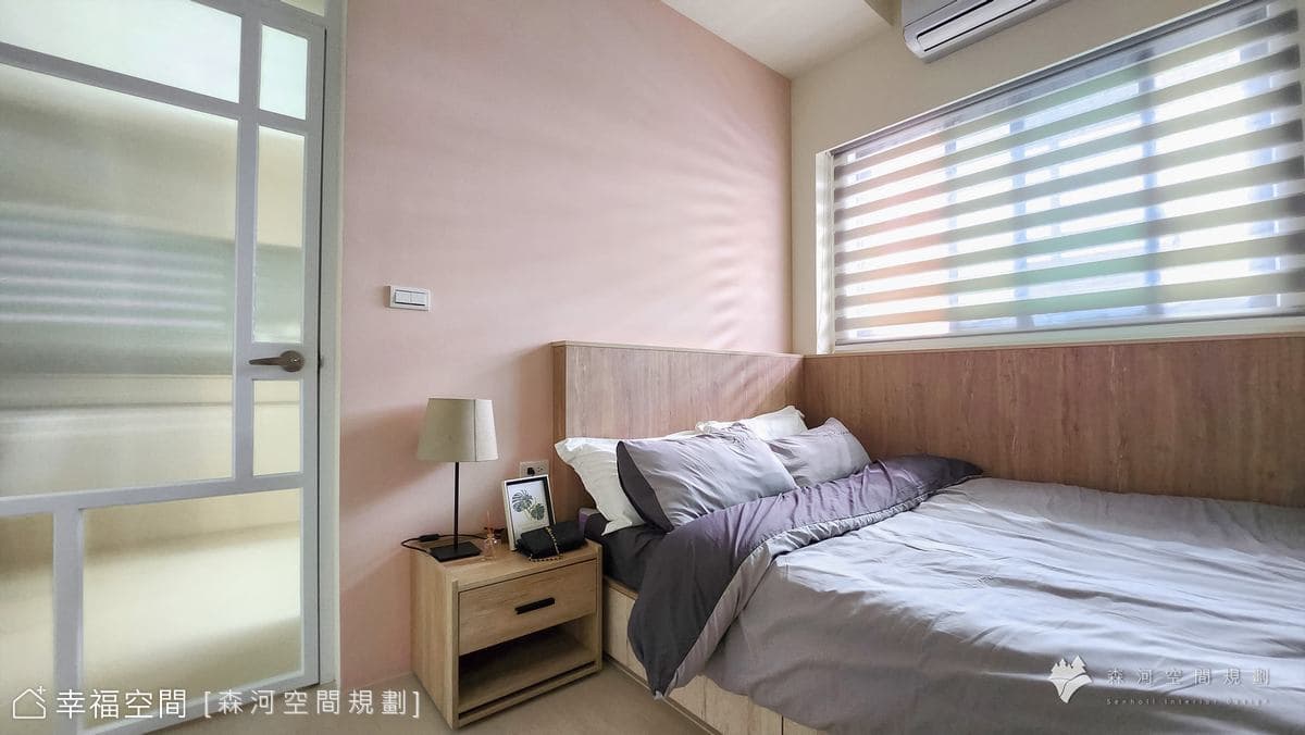 清新優雅 通透光舍│現代風│26坪