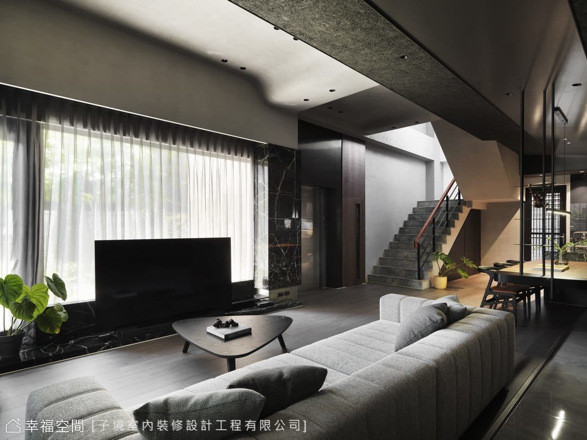 二次合作更添成熟 黑到極致富品味│現代風