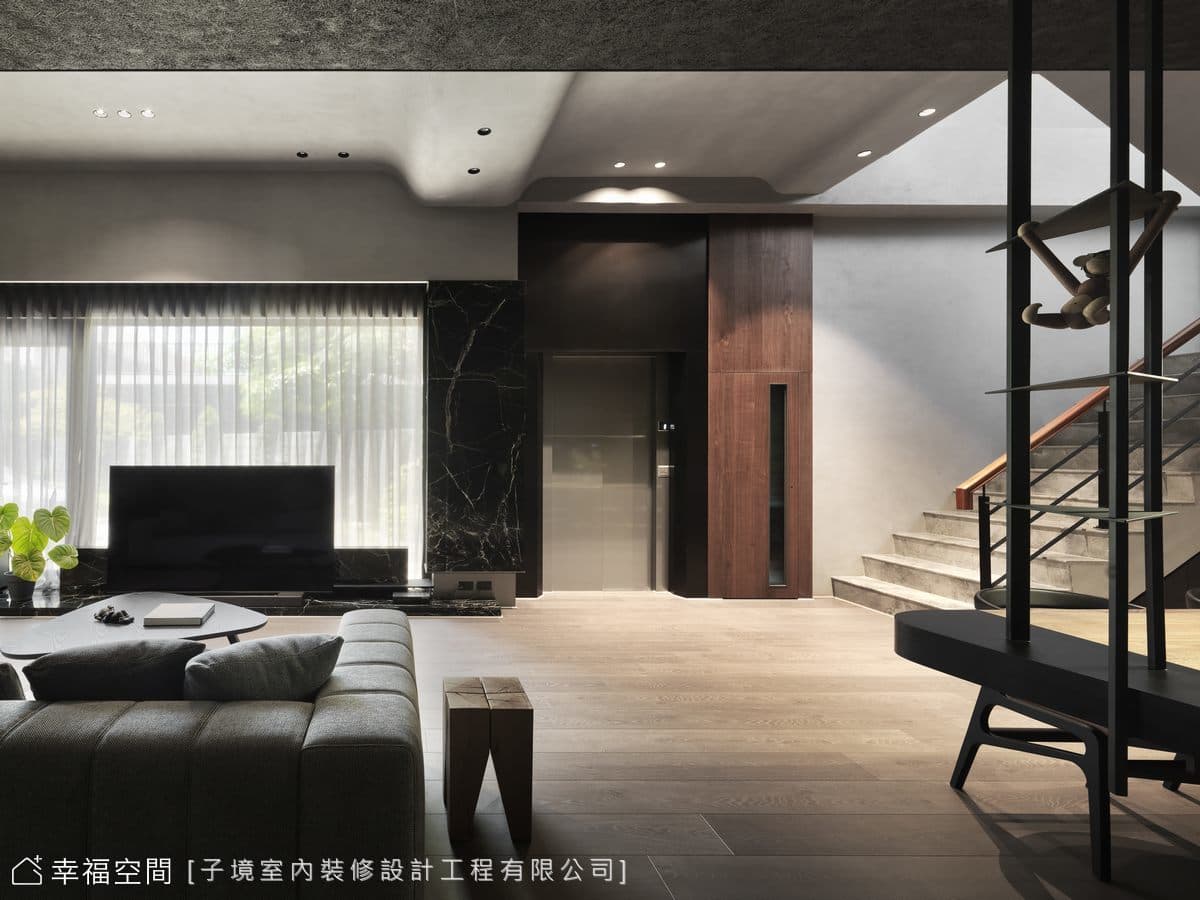 二次合作更添成熟 黑到極致富品味│現代風