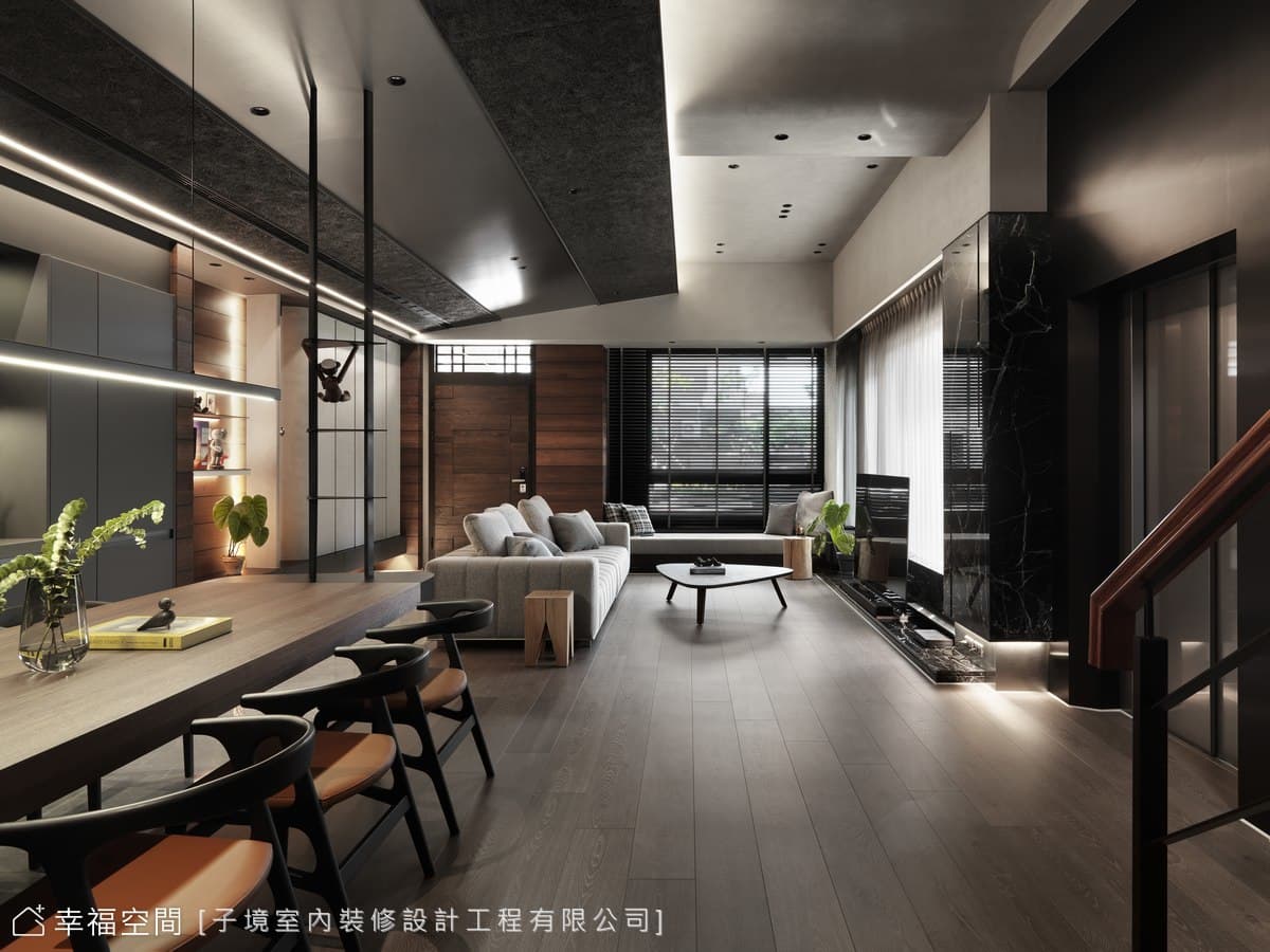 二次合作更添成熟 黑到極致富品味│現代風