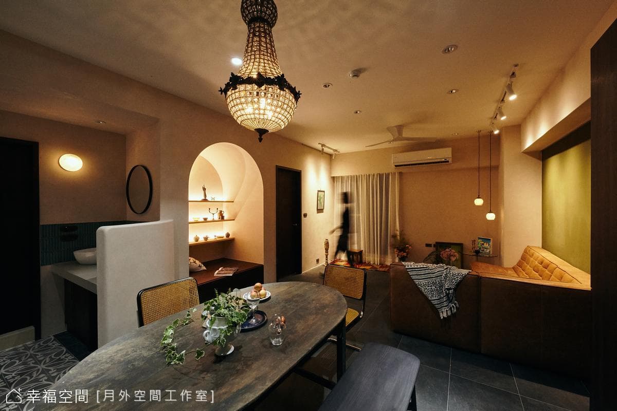 高雅華美  復古潮代|混搭風|24坪