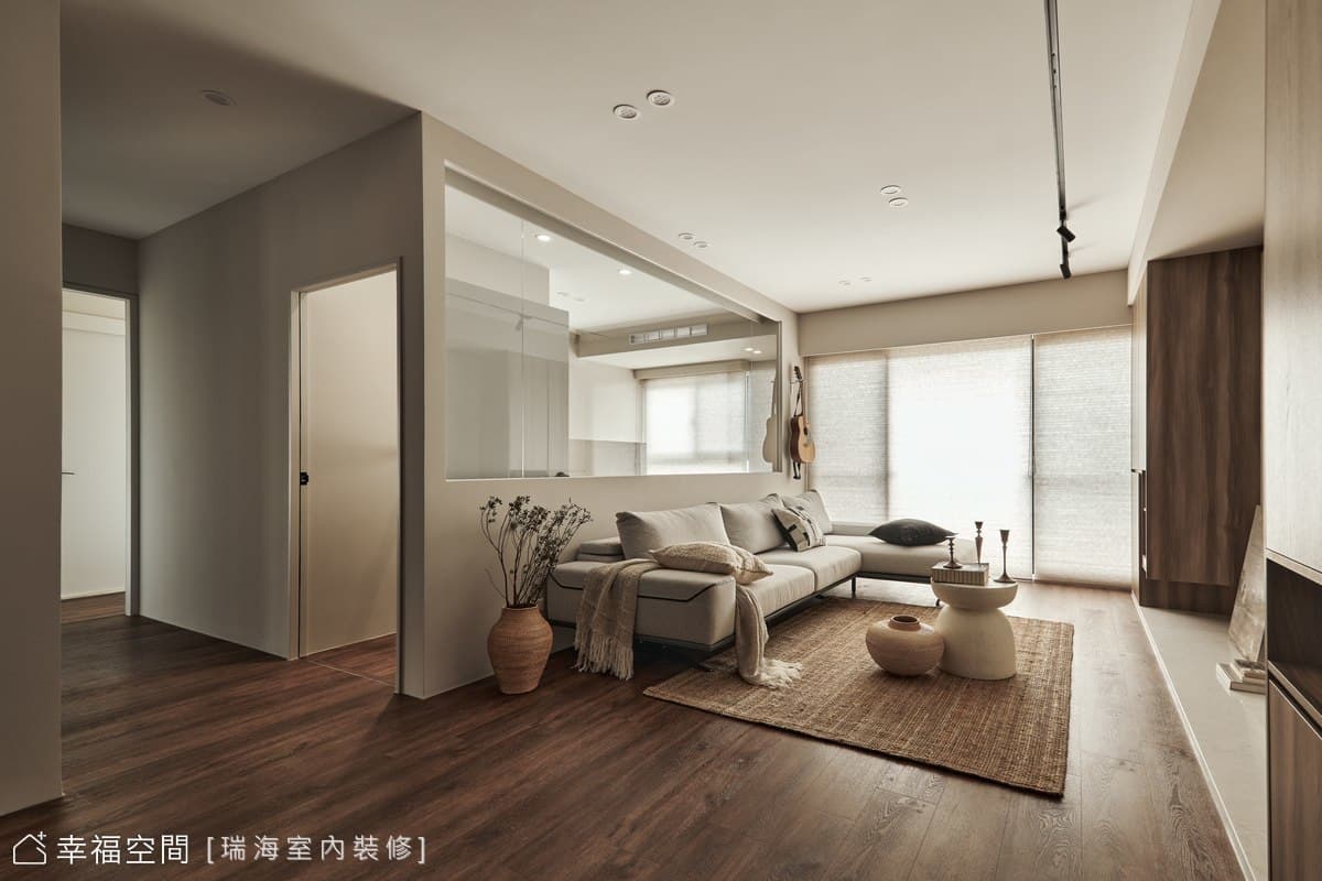 暖色侘寂 靜謐好光景│30坪