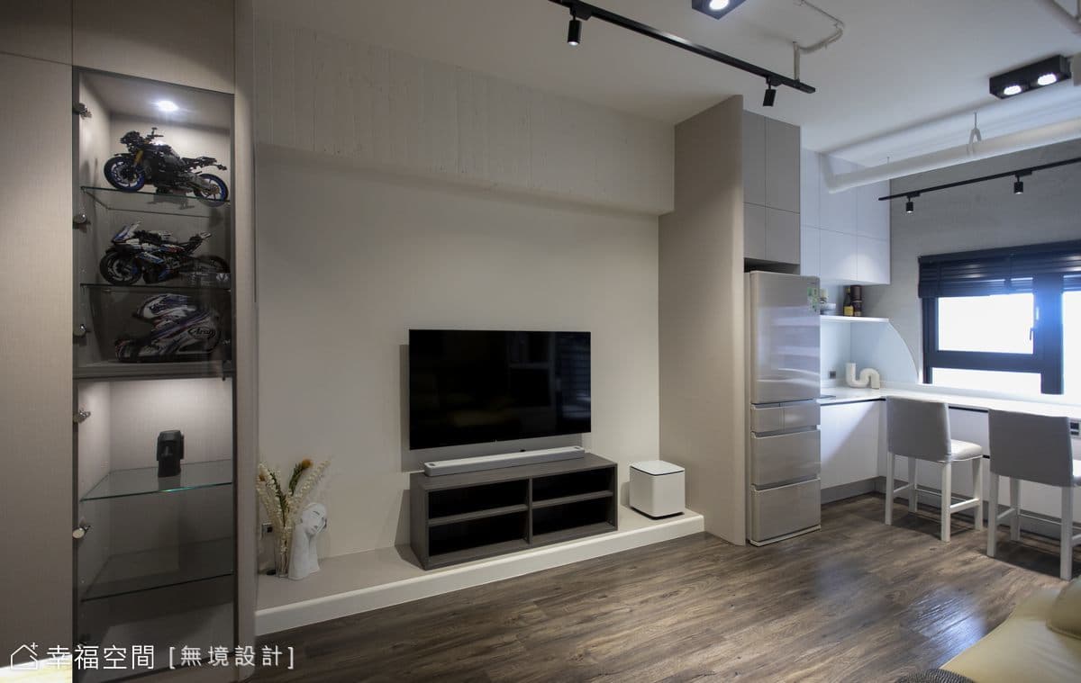 都會混搭輕工業風｜25坪