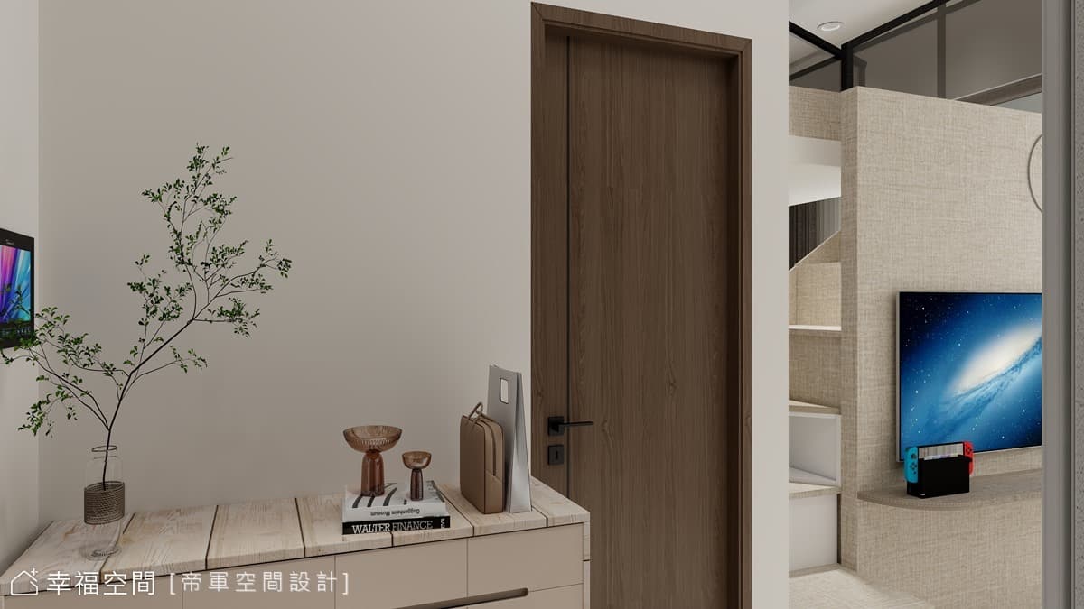 小巧玲瓏 荼白蘊寓|現代風|7坪