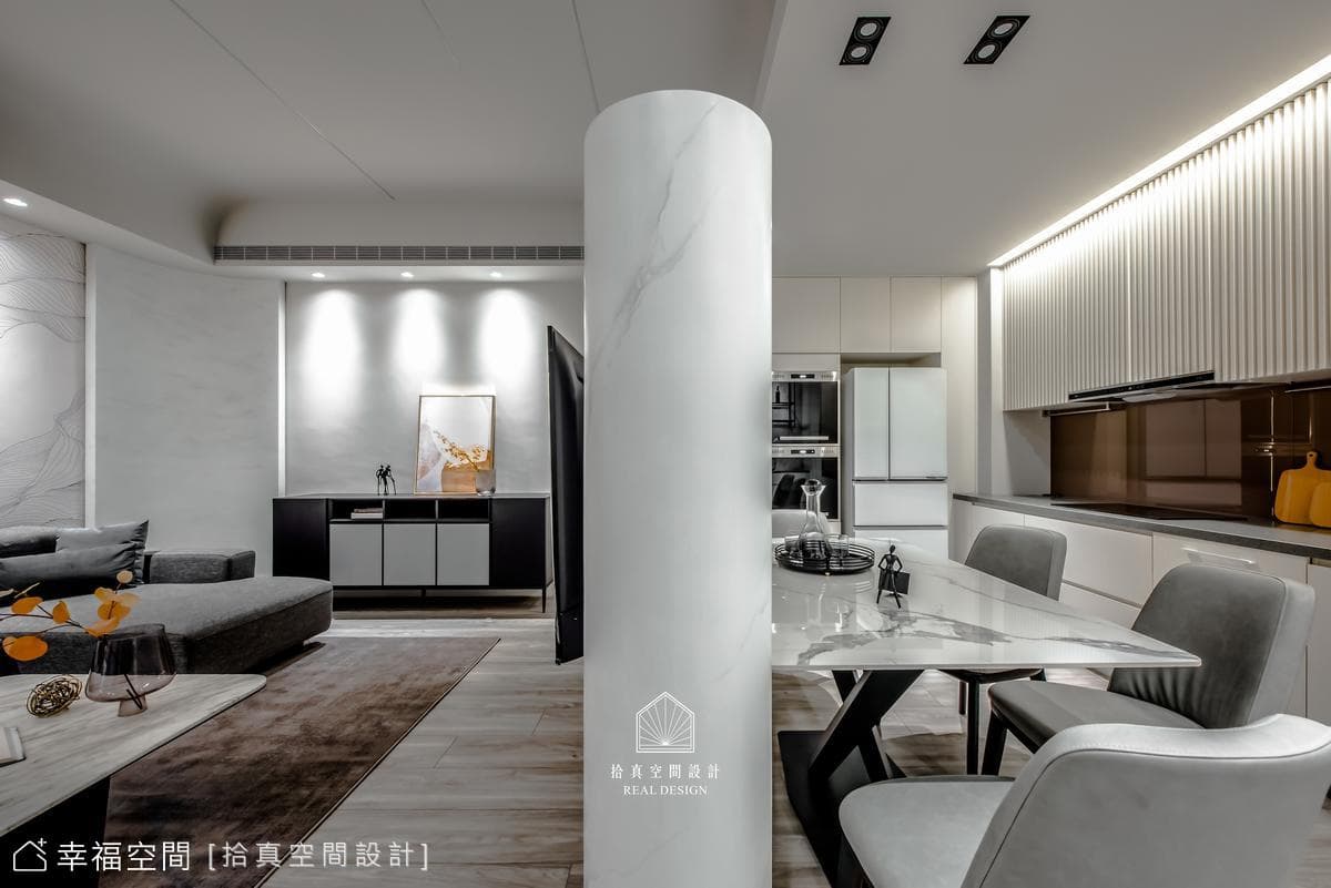 溫馨澄淨 優雅輕奢質感宅│38坪