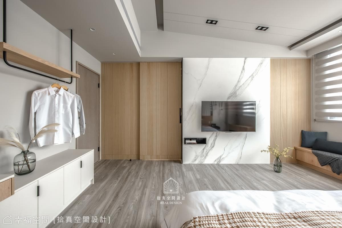 溫馨澄淨 優雅輕奢質感宅│38坪