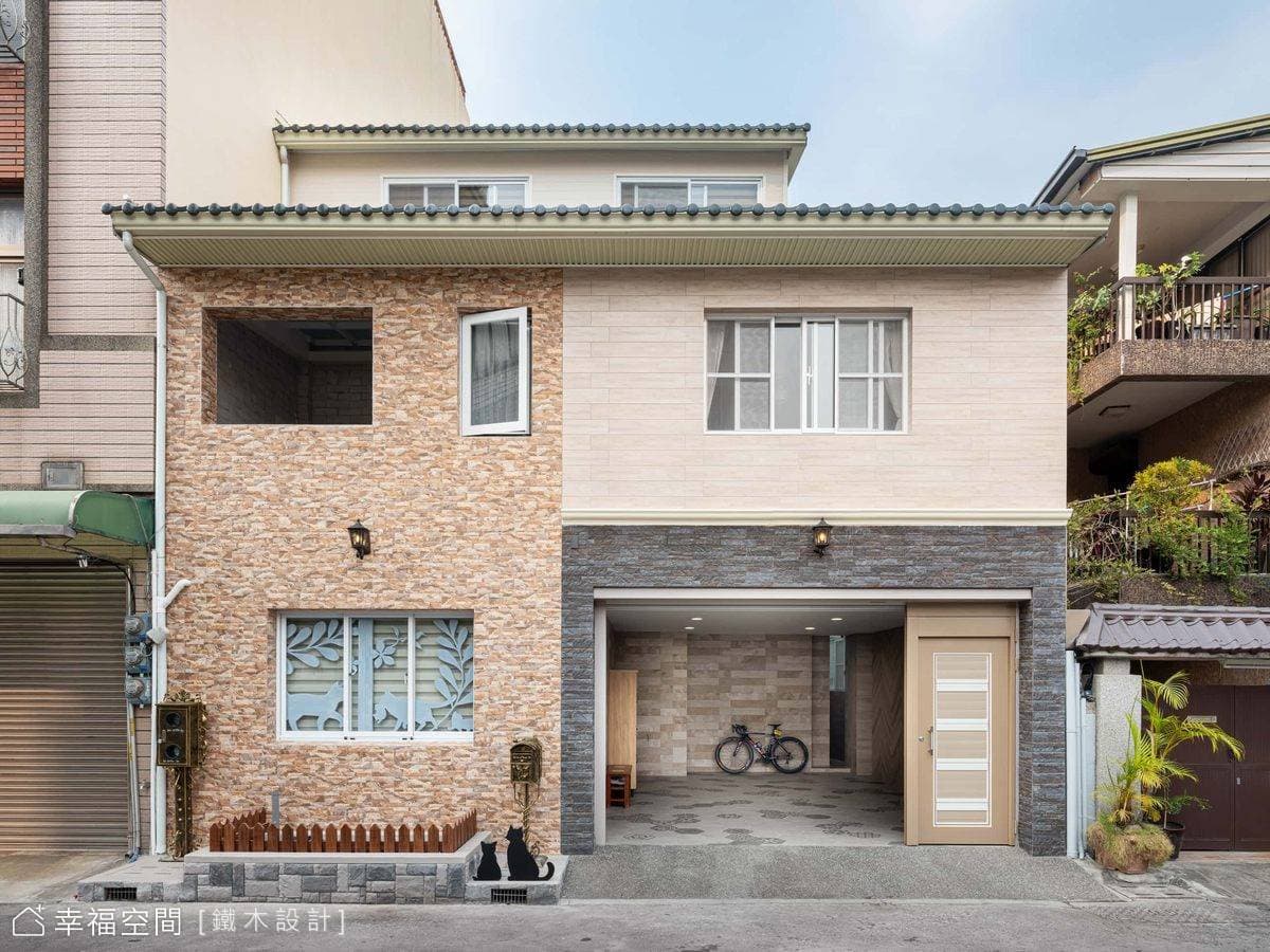 城市裡的童話屋 溫馨喵喵宅|新古典|50坪