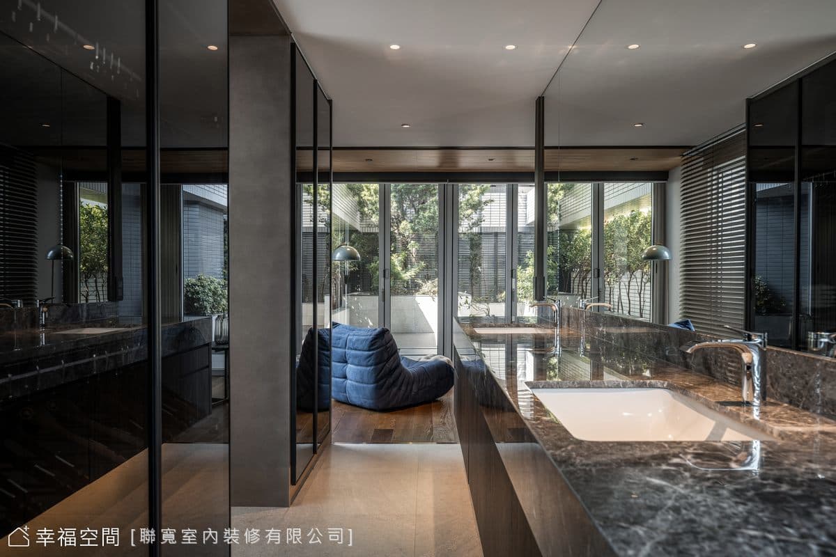 合併戶毛胚宅 紡織工藝承載家族溫度|現代風|127坪