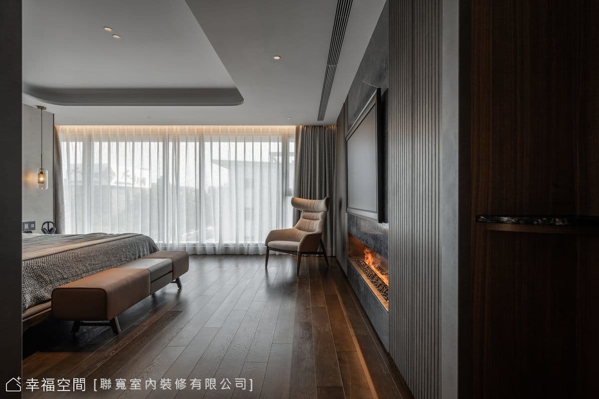 合併戶毛胚宅 紡織工藝承載家族溫度|現代風|127坪