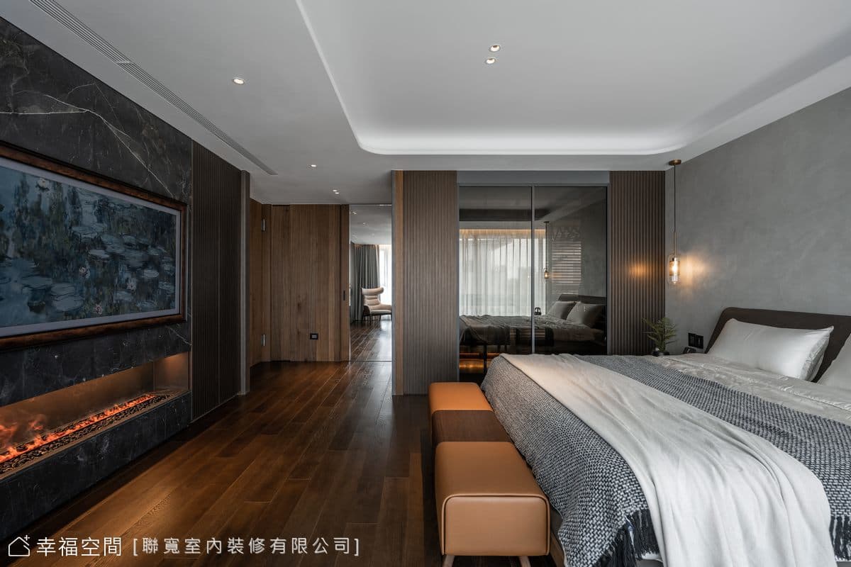 合併戶毛胚宅 紡織工藝承載家族溫度|現代風|127坪