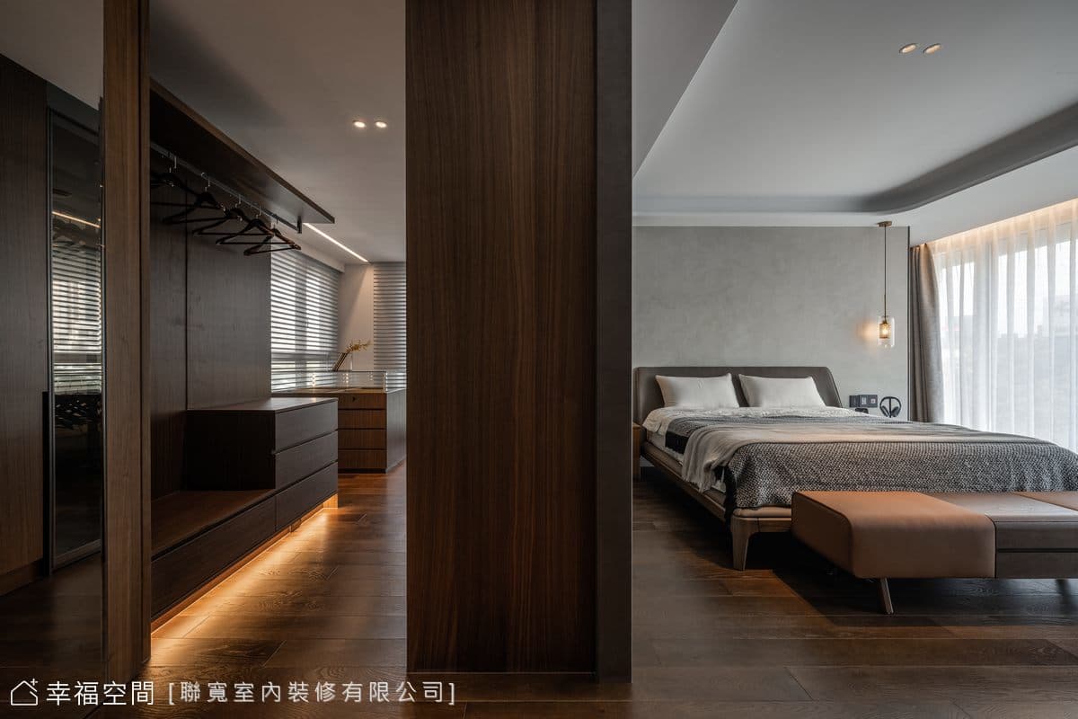 合併戶毛胚宅 紡織工藝承載家族溫度|現代風|127坪