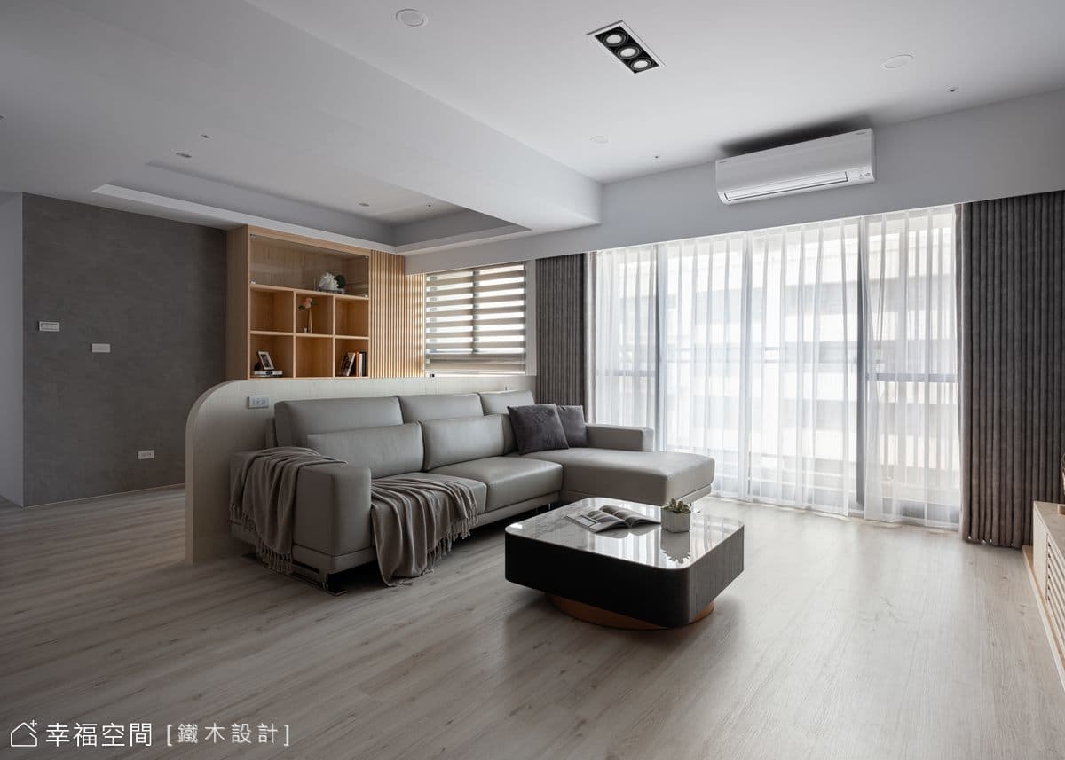 收納陽光與舒適 北歐寧靜宅|混搭風|40坪