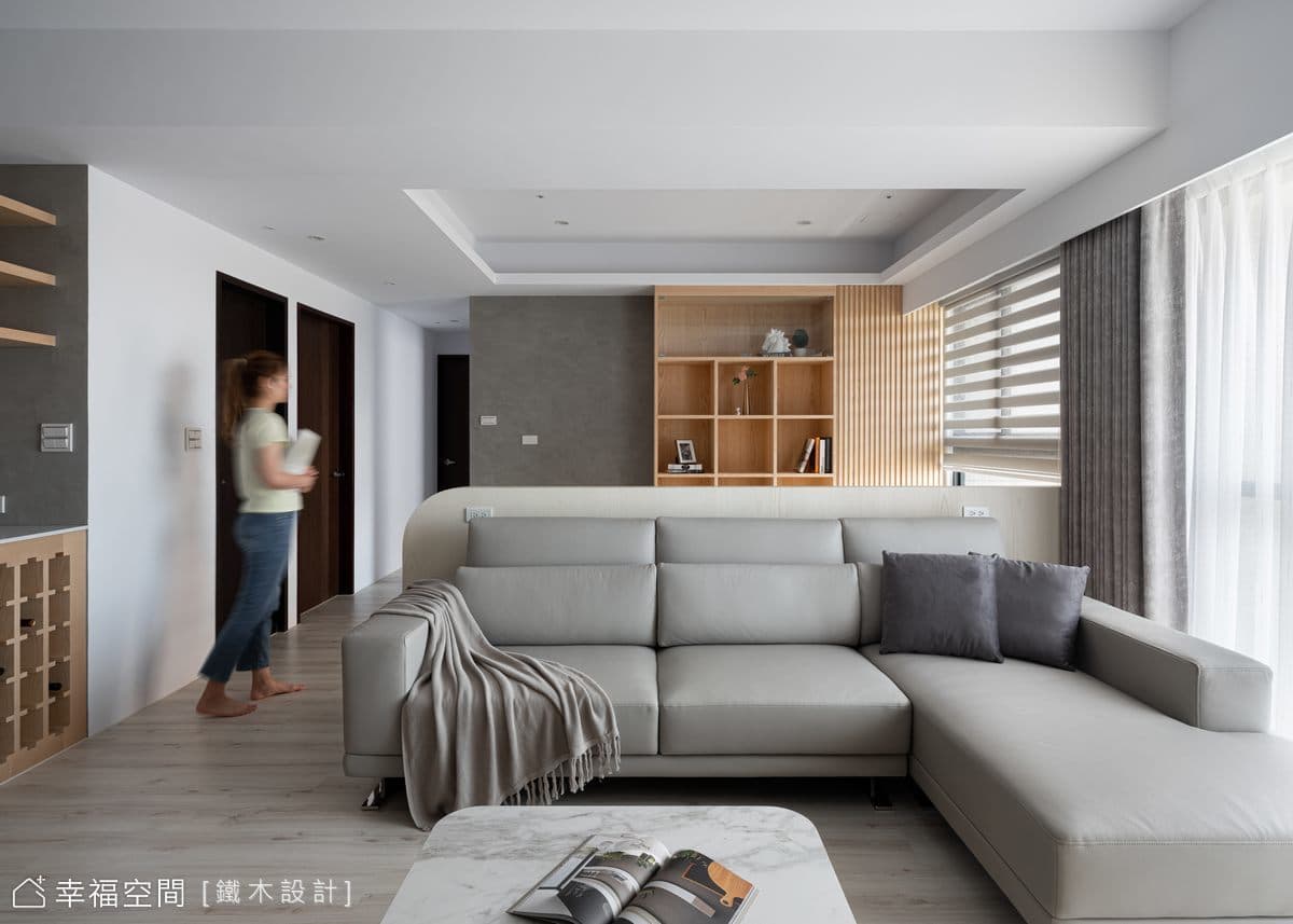 收納陽光與舒適 北歐寧靜宅|混搭風|40坪