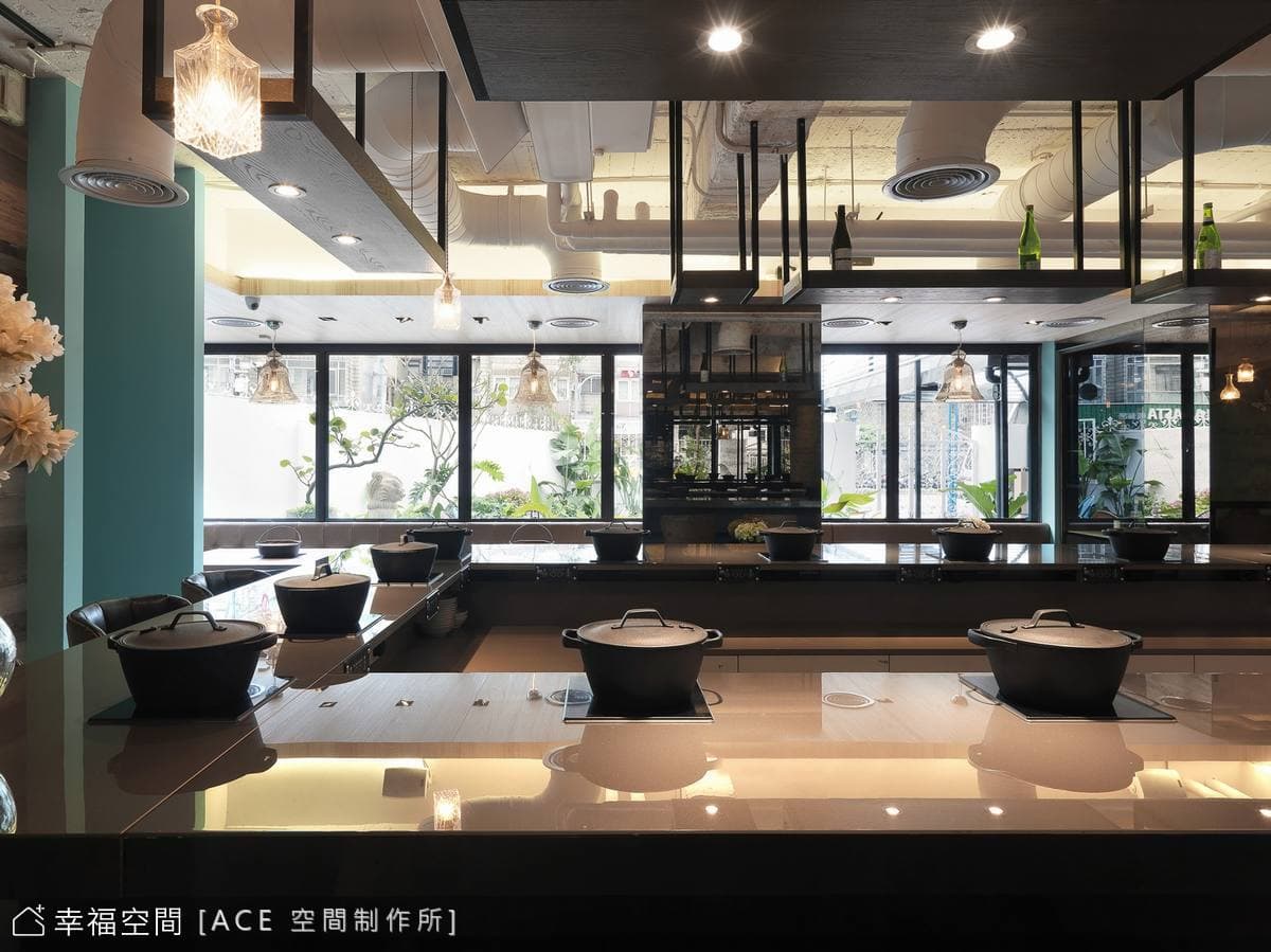 鍋物私廚會所│混搭風│65坪