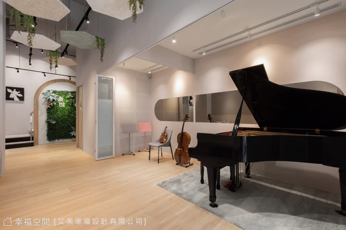 夢迴琴之森│北歐混搭風│17坪