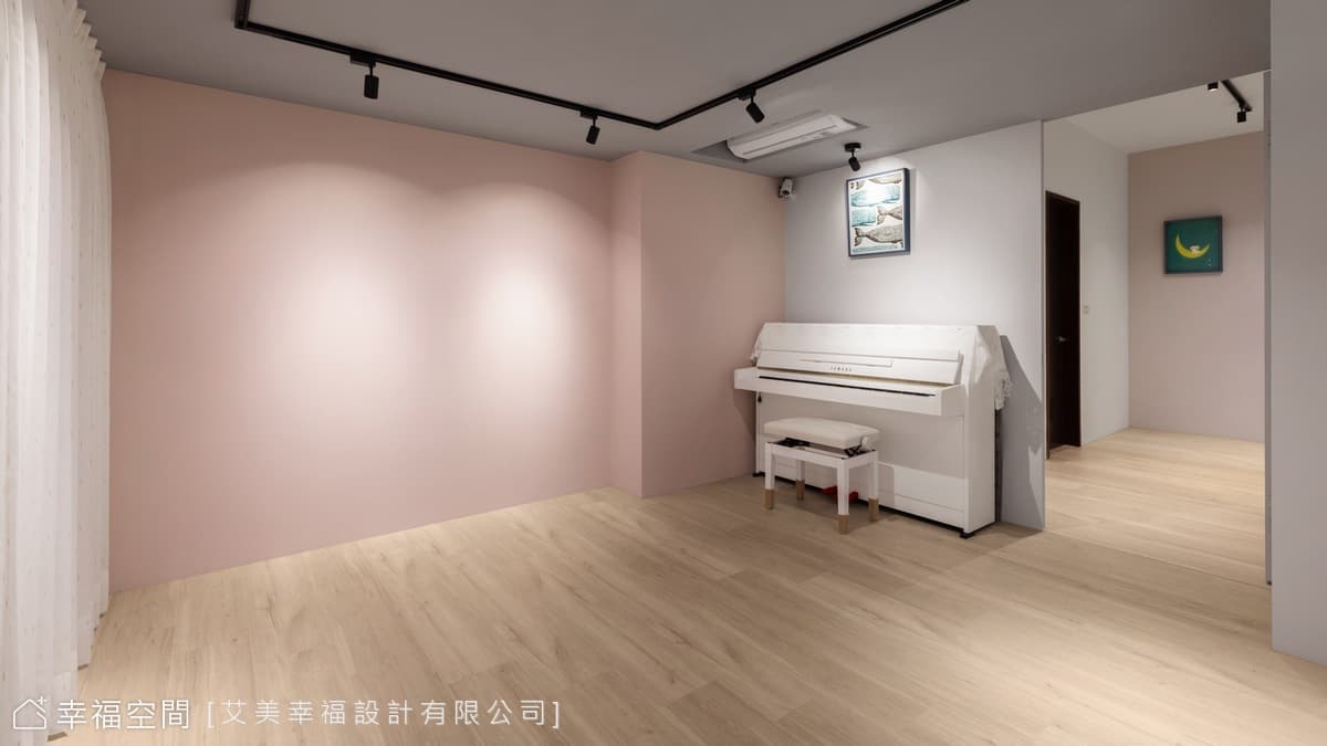 夢迴琴之森│北歐混搭風│17坪