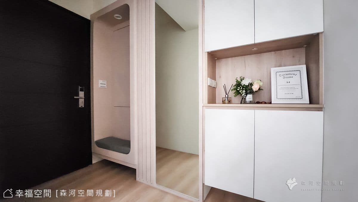 溫樸簡約 悠適清雅|無印風|35坪