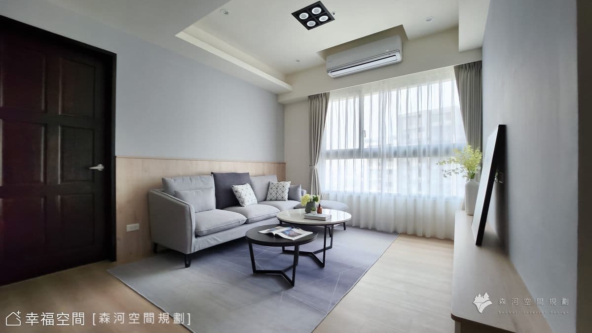 溫樸簡約 悠適清雅|無印風|35坪
