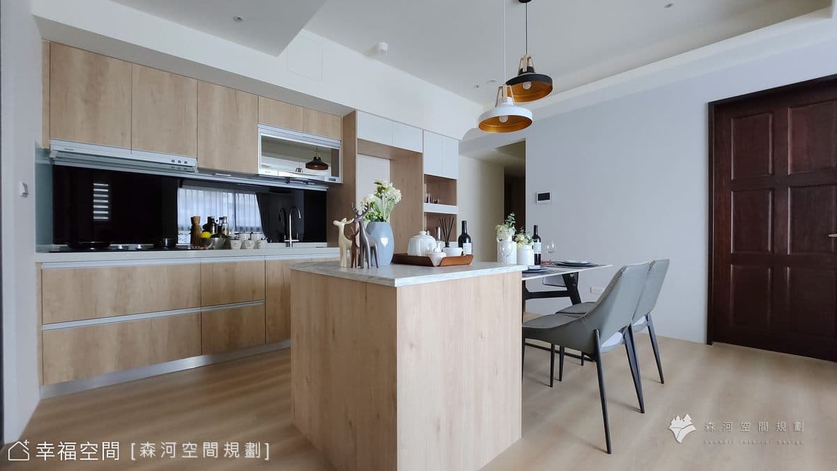 溫樸簡約 悠適清雅|無印風|35坪