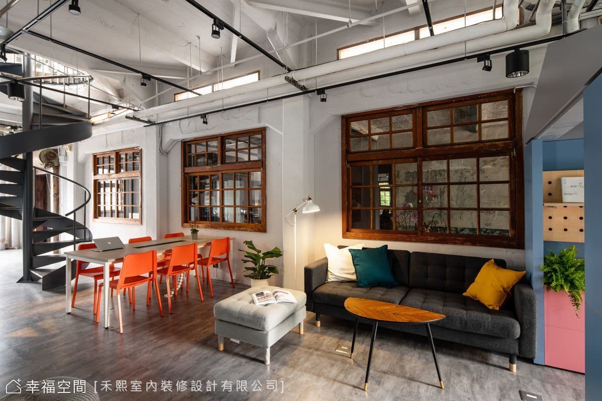梭影|LOFT風|105坪