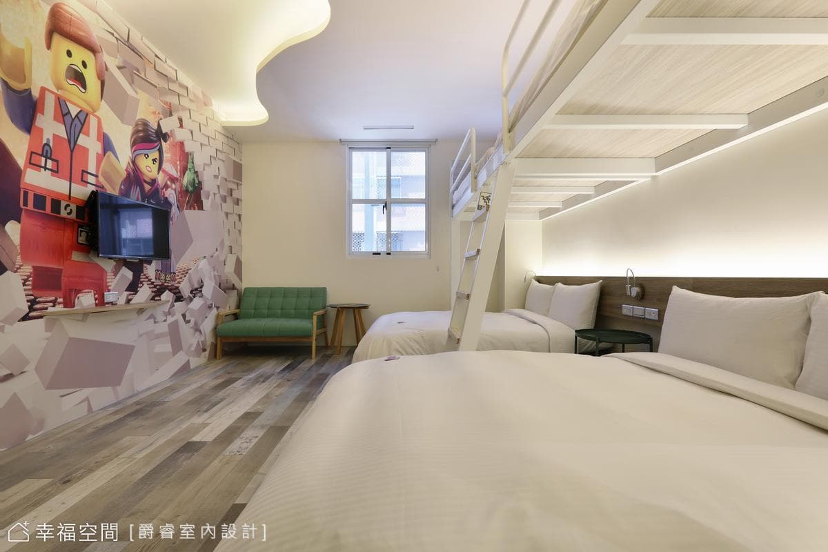 MINI HOTEL火車站館|北歐風