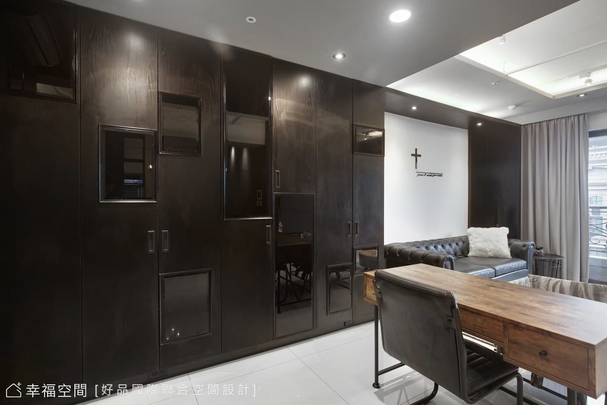 美式工業風調味專屬居宅│33坪