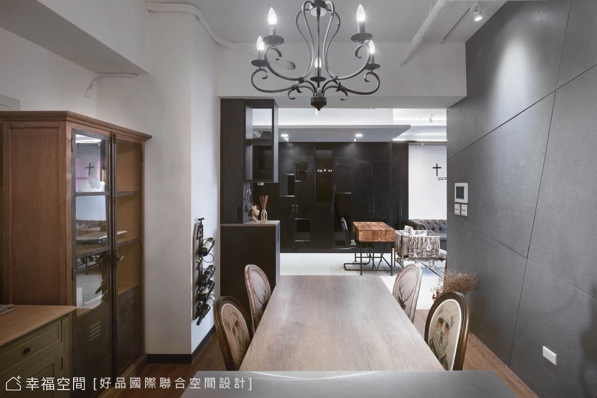 美式工業風調味專屬居宅│33坪