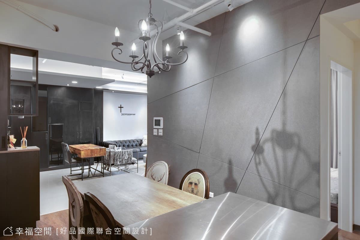 美式工業風調味專屬居宅│33坪