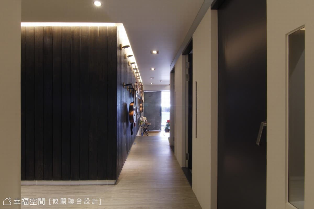 琴弦樂譜線條設計 寄情音樂於生活│現代風│20坪